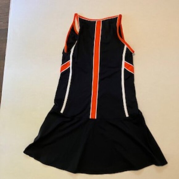 Tail Tech Performance Tennis dress blue with orange and white detail size XS - Picture 2 of 4